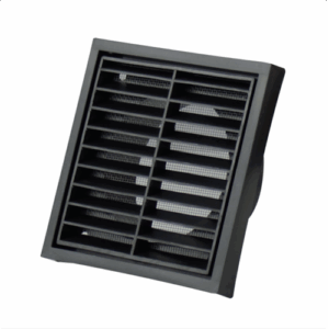 Square Air Vent a (PP, Black/White, 4/5/6 inch)
