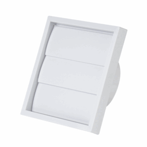 Square Air Vent (PP, Black/White/Beige, 4/5/6 inch)