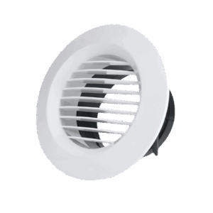 Round Air Vent (ABS, Black/White, 3/4/5/6/8 inch) Round Air Vent (ABS, Black/White, 3/4/5/6/8 inch)