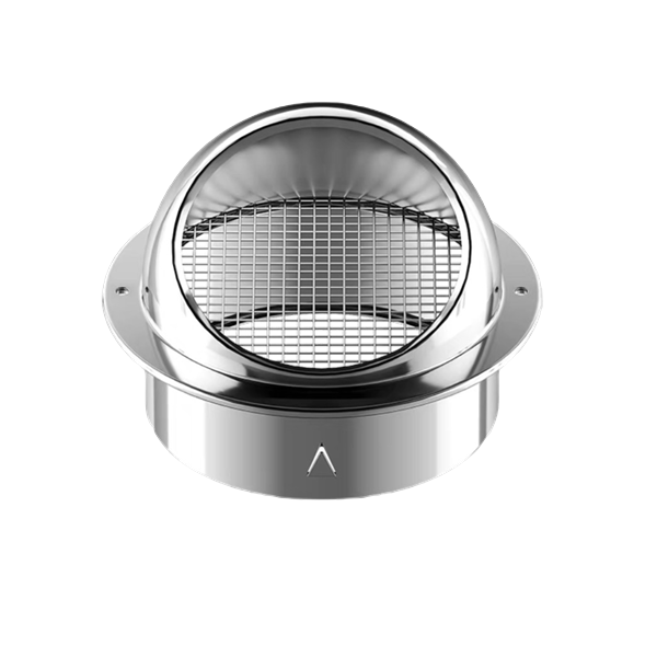 304 Stainless Steel Vent (Mirror / Brushed, 3/4/5/6/10/12 inch)