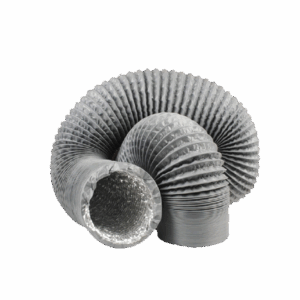 Double-layer aluminum foil tube（3/4/5/6/8/10/12 inch，silver/grey/black）