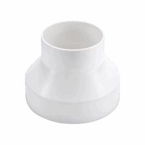 Reduction Connector (ABS, White, Multi Sizes)