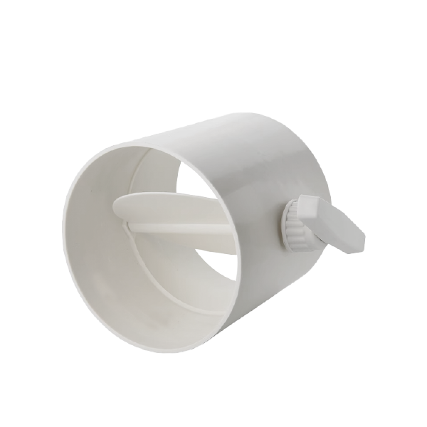 Manual Damper (ABS, Grey, 3/4/6 inch)